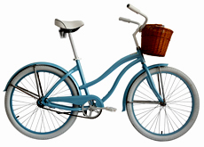 26" alloy woman beach cruiser bicycle